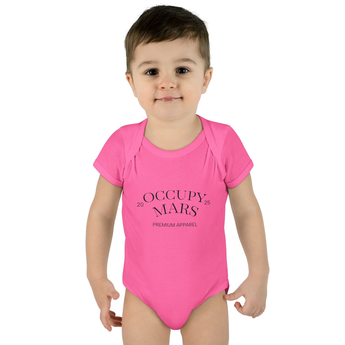 Occupy Mars Infant Bodysuit, Baby Gift, Space Theme Clothing, Cute Baby Outfit, Nursery Decor, Unique Baby Shower Gift