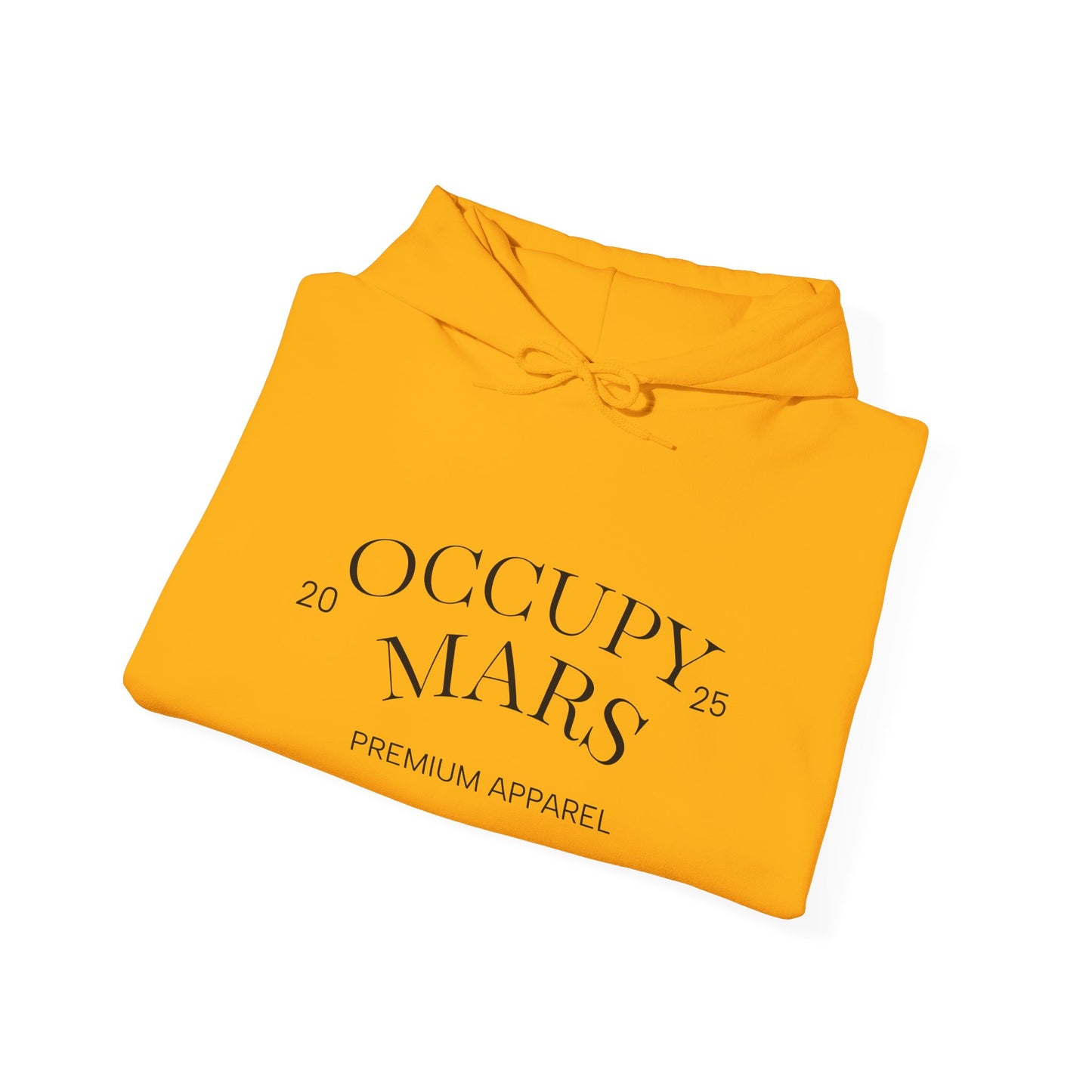 Hooded Occupy Mars Sweatshirt - Casual Comfort, Perfect for Everyday Wear, Gifts for Space Enthusiasts, Cozy Fashion