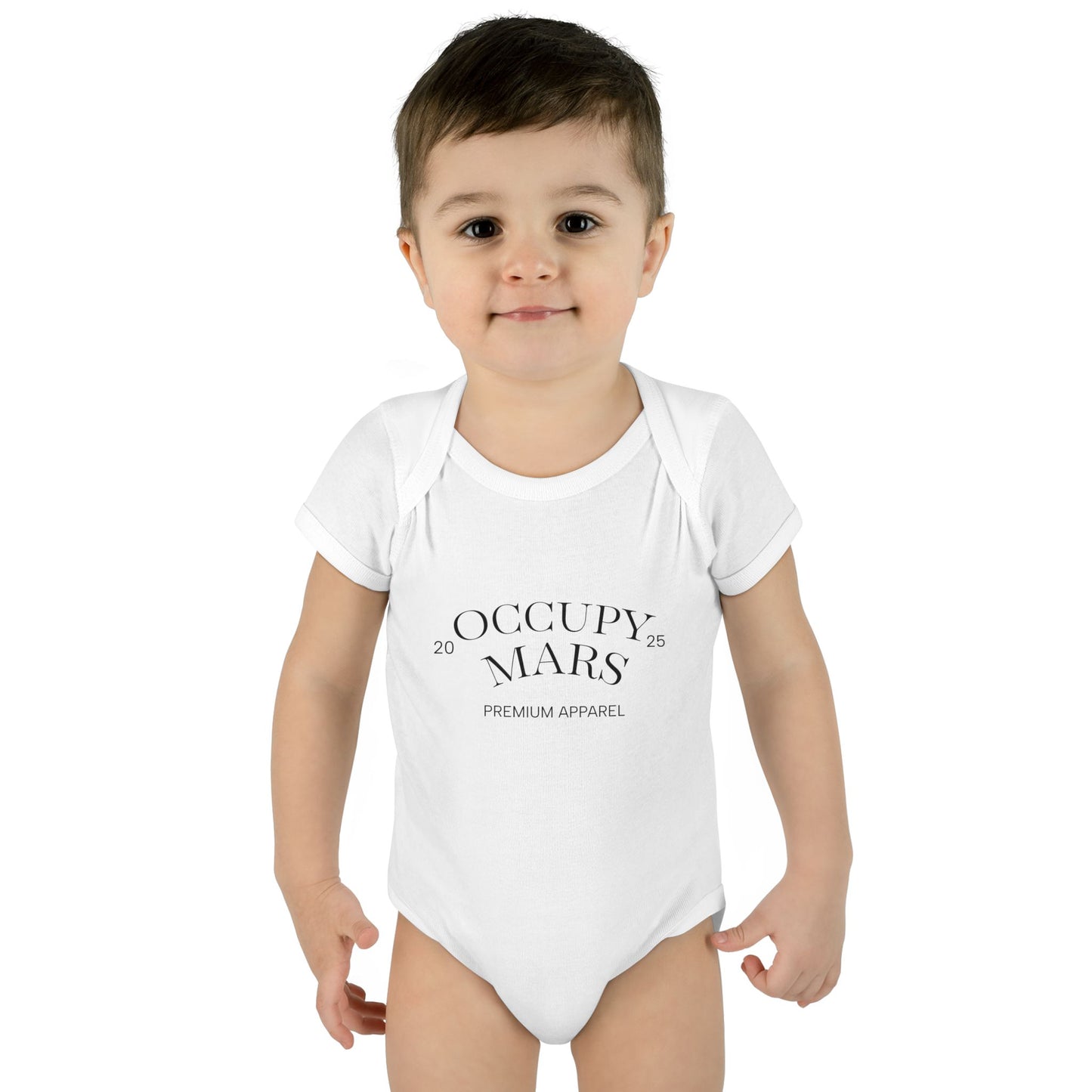 Occupy Mars Infant Bodysuit, Baby Gift, Space Theme Clothing, Cute Baby Outfit, Nursery Decor, Unique Baby Shower Gift