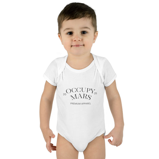 Occupy Mars Infant Bodysuit, Baby Gift, Space Theme Clothing, Cute Baby Outfit, Nursery Decor, Unique Baby Shower Gift