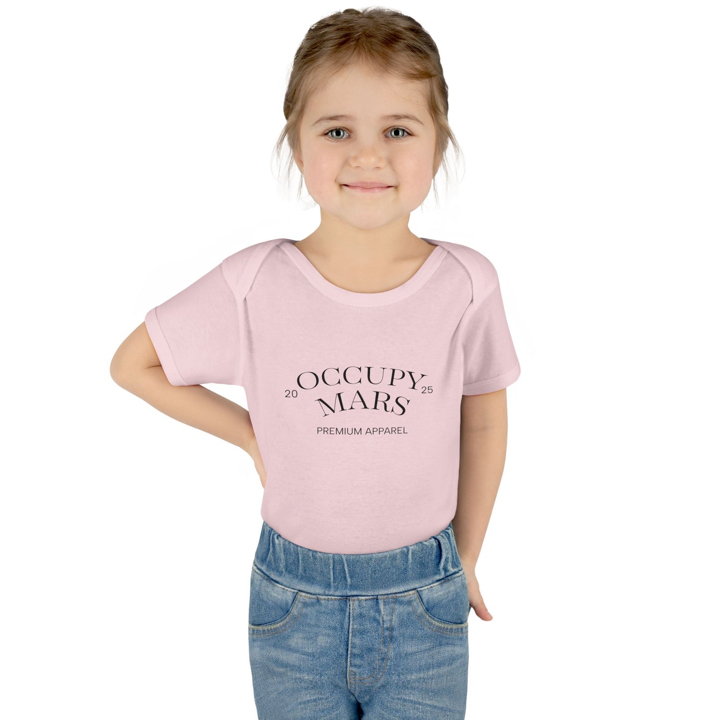 Occupy Mars Infant Bodysuit, Baby Gift, Space Theme Clothing, Cute Baby Outfit, Nursery Decor, Unique Baby Shower Gift