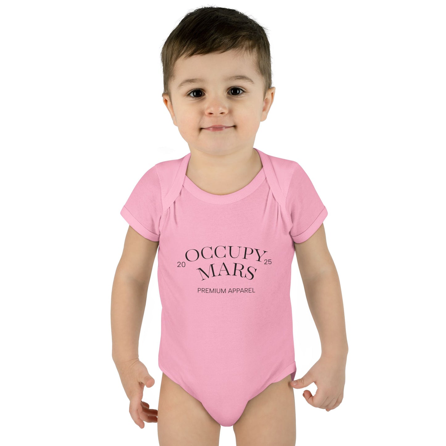 Occupy Mars Infant Bodysuit, Baby Gift, Space Theme Clothing, Cute Baby Outfit, Nursery Decor, Unique Baby Shower Gift