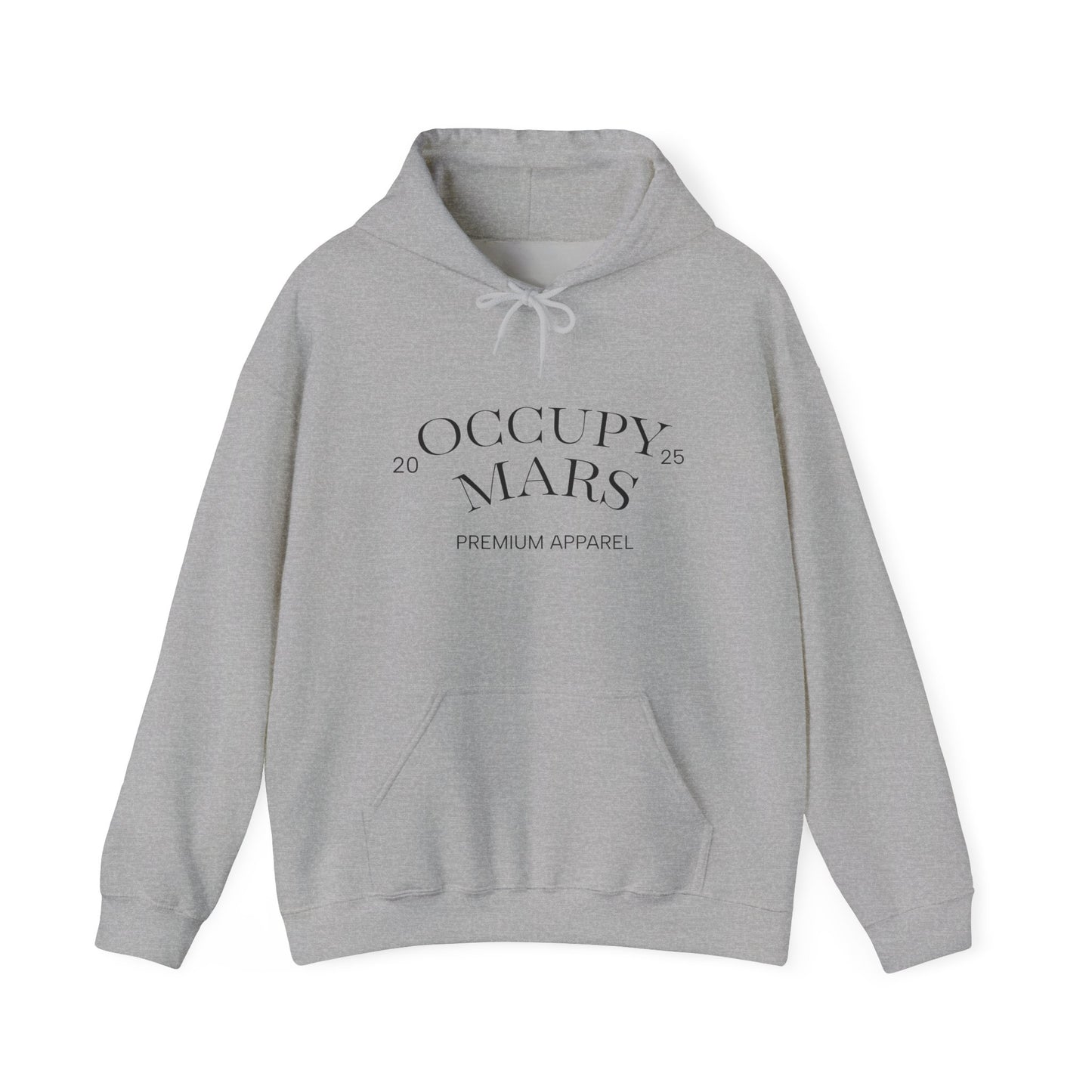 Hooded Occupy Mars Sweatshirt - Casual Comfort, Perfect for Everyday Wear, Gifts for Space Enthusiasts, Cozy Fashion