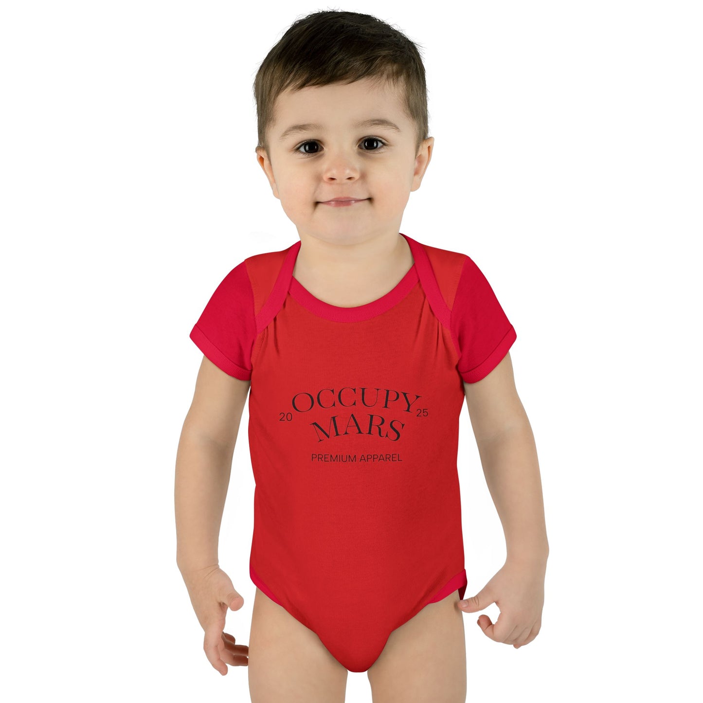 Occupy Mars Infant Bodysuit, Baby Gift, Space Theme Clothing, Cute Baby Outfit, Nursery Decor, Unique Baby Shower Gift