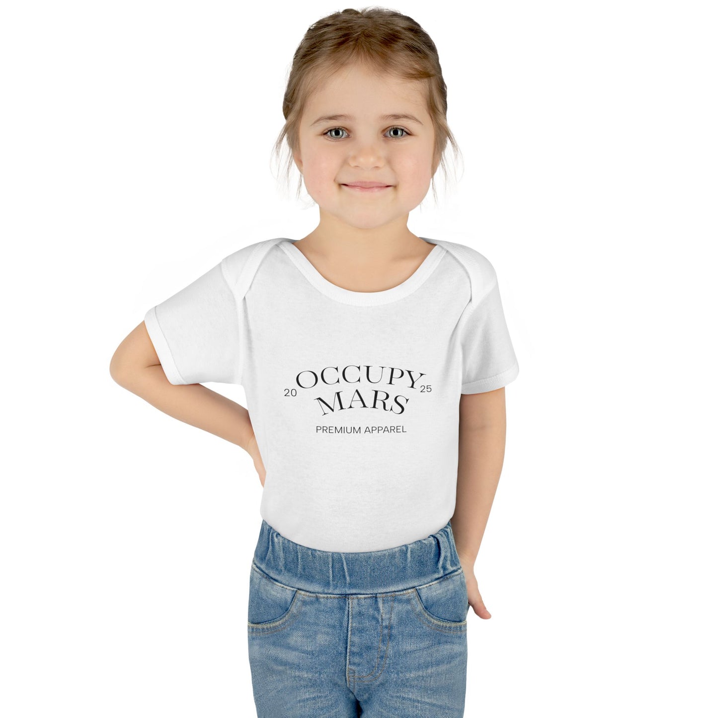 Occupy Mars Infant Bodysuit, Baby Gift, Space Theme Clothing, Cute Baby Outfit, Nursery Decor, Unique Baby Shower Gift