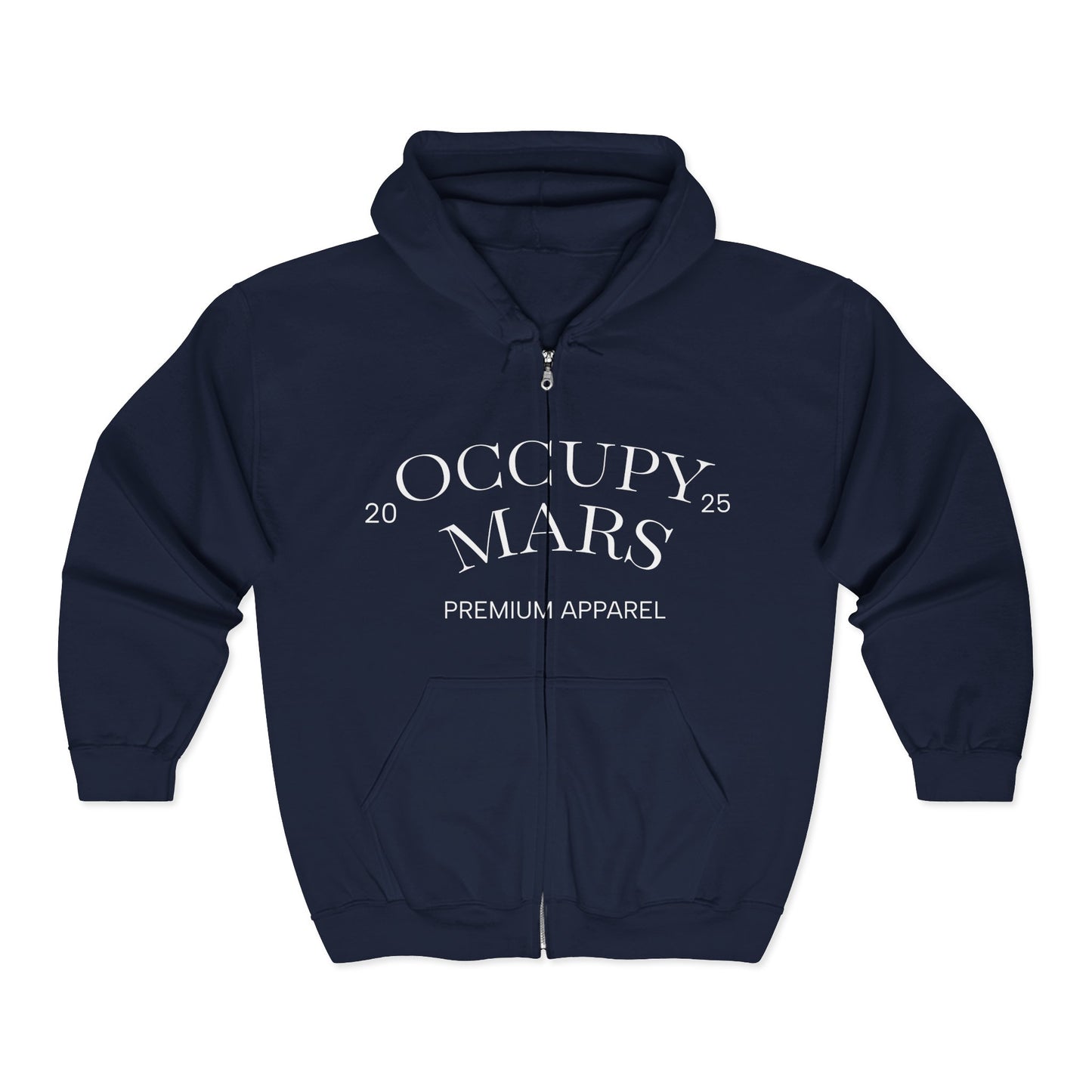 Full Zip Hooded OCCUPY MARS Sweatshirt