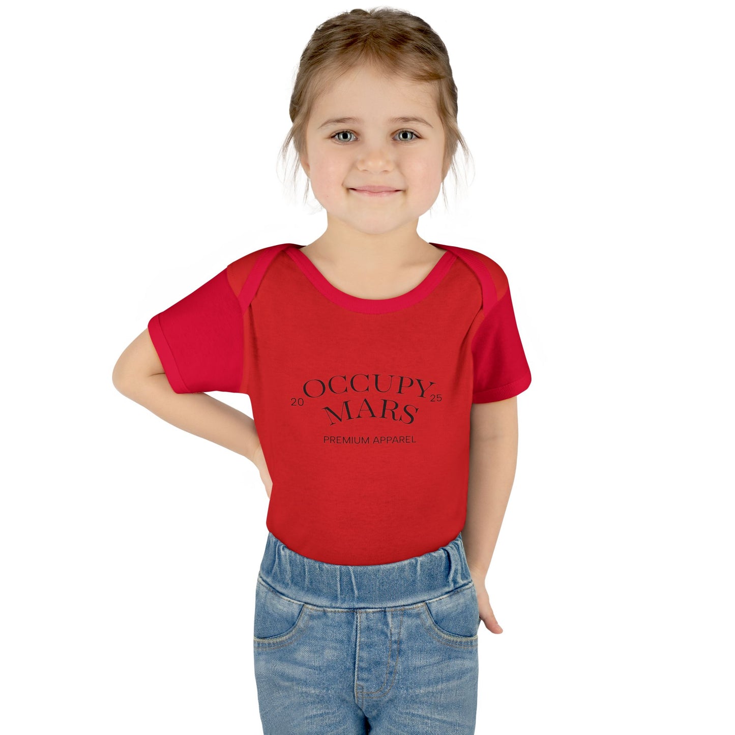 Occupy Mars Infant Bodysuit, Baby Gift, Space Theme Clothing, Cute Baby Outfit, Nursery Decor, Unique Baby Shower Gift