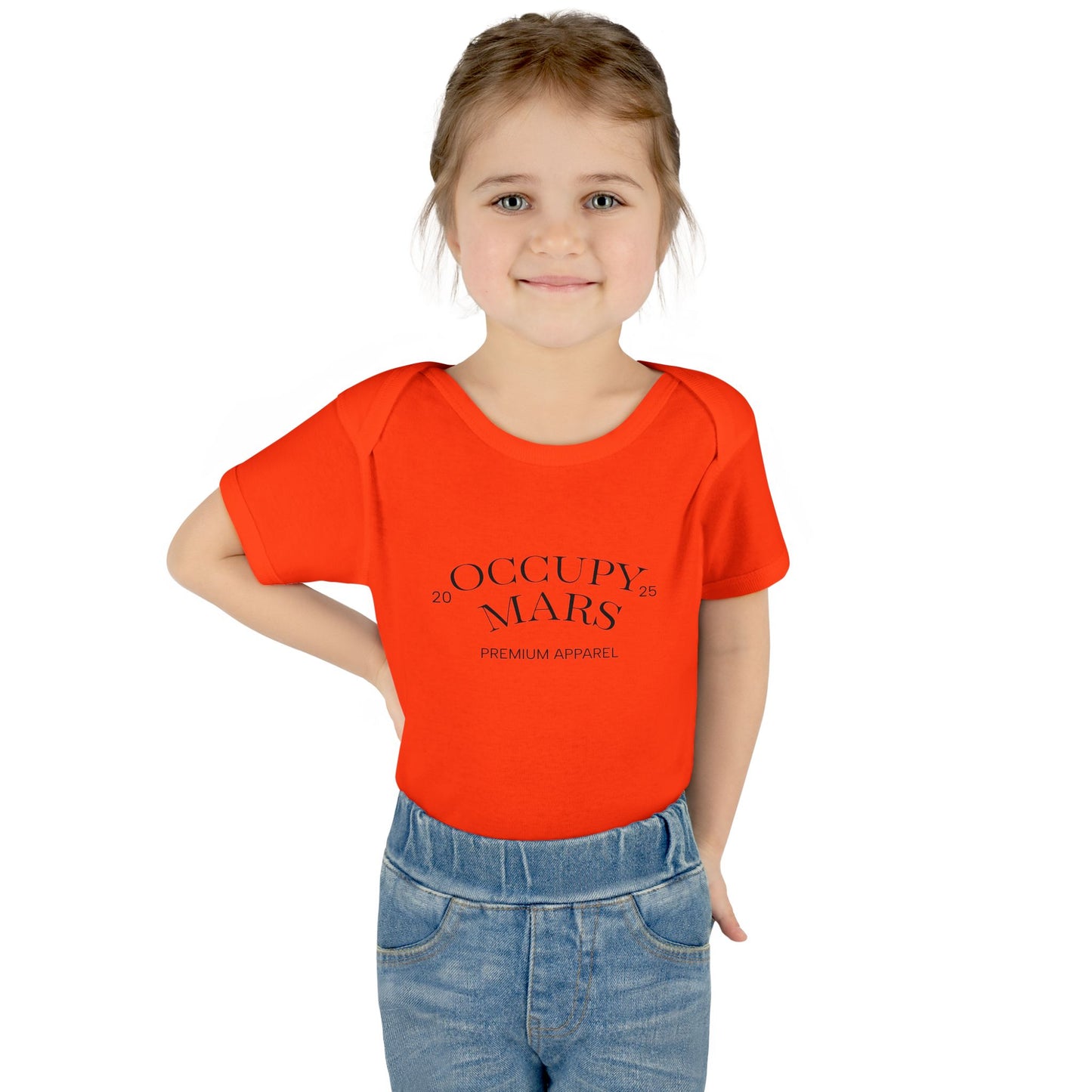 Occupy Mars Infant Bodysuit, Baby Gift, Space Theme Clothing, Cute Baby Outfit, Nursery Decor, Unique Baby Shower Gift