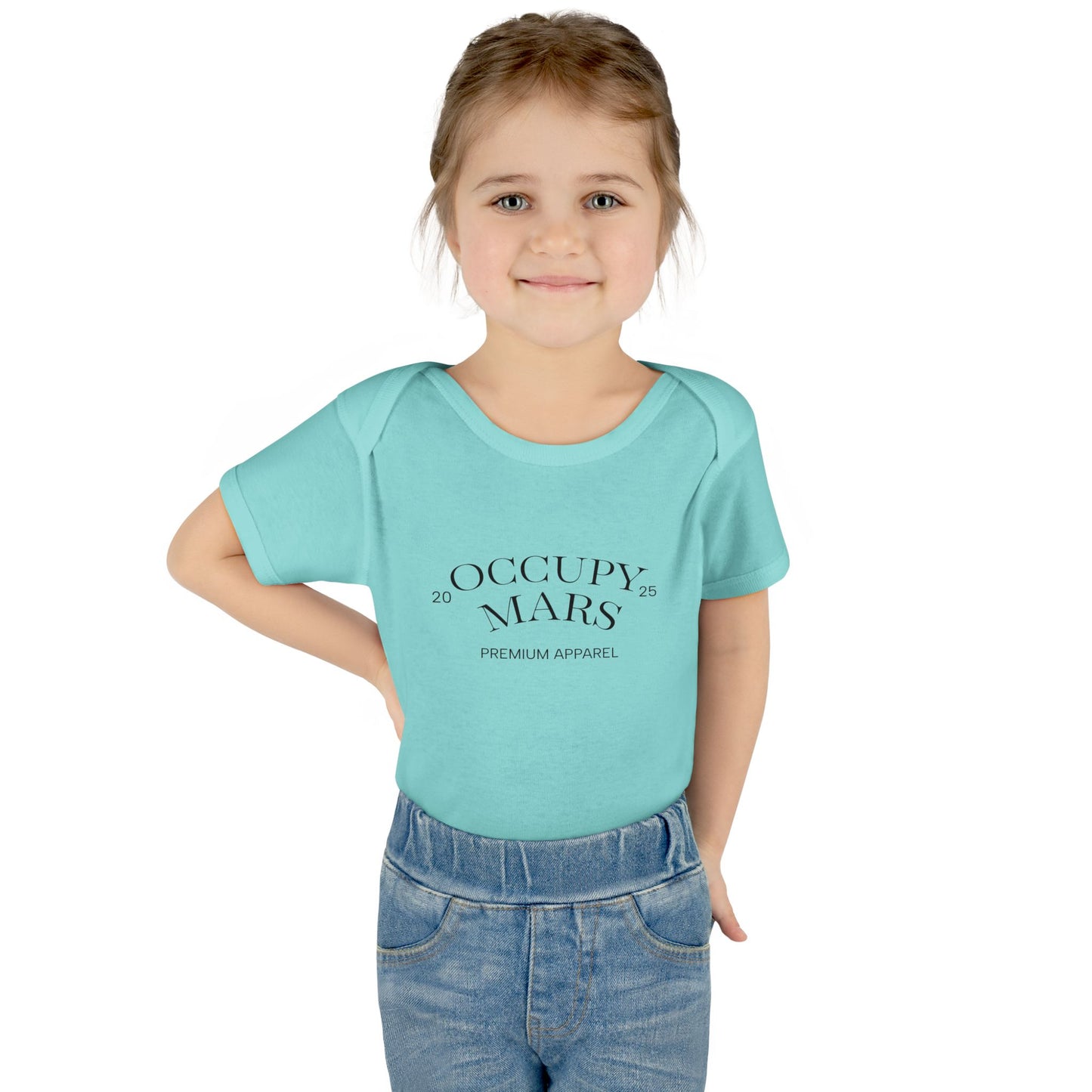 Occupy Mars Infant Bodysuit, Baby Gift, Space Theme Clothing, Cute Baby Outfit, Nursery Decor, Unique Baby Shower Gift