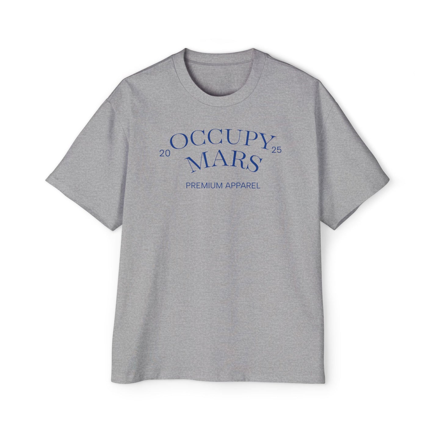 Men's Oversized Occupy Mars Tee - Space Graphic T-Shirt, Casual Streetwear, Gift for Space Enthusiasts, Summer Style, Festival Wear