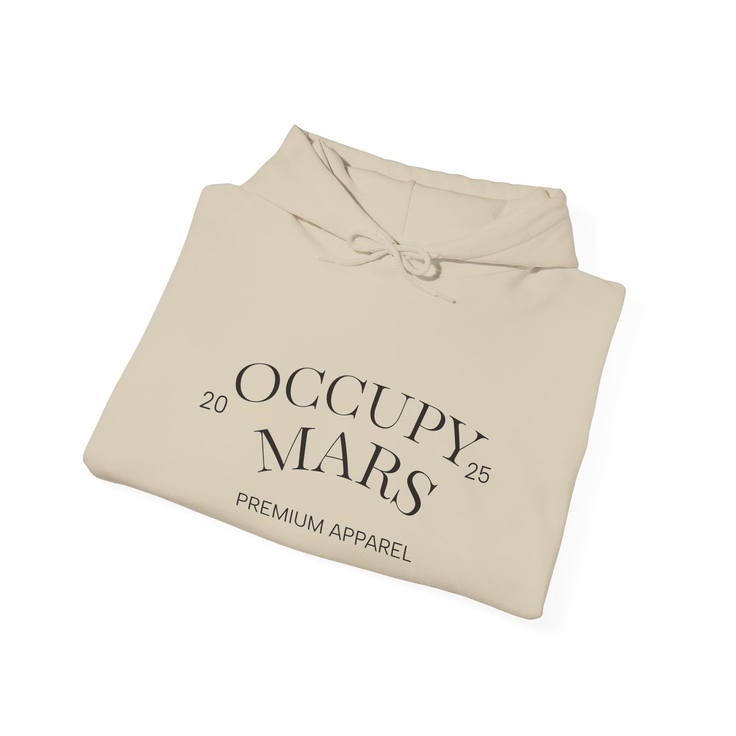 Hooded Occupy Mars Sweatshirt - Casual Comfort, Perfect for Everyday Wear, Gifts for Space Enthusiasts, Cozy Fashion