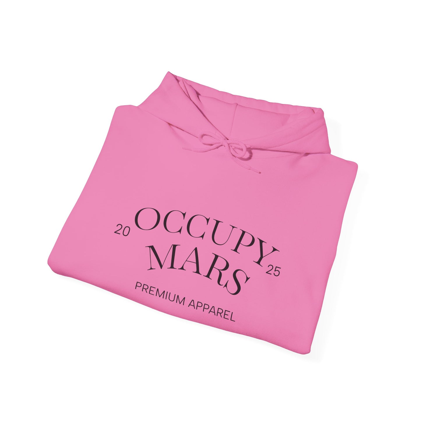 Hooded Occupy Mars Sweatshirt - Casual Comfort, Perfect for Everyday Wear, Gifts for Space Enthusiasts, Cozy Fashion
