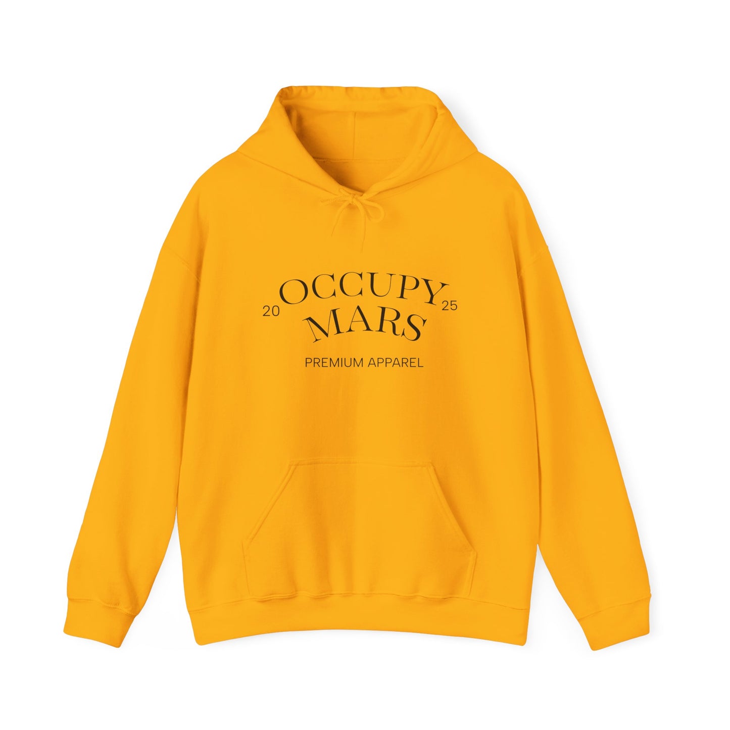 Hooded Occupy Mars Sweatshirt - Casual Comfort, Perfect for Everyday Wear, Gifts for Space Enthusiasts, Cozy Fashion