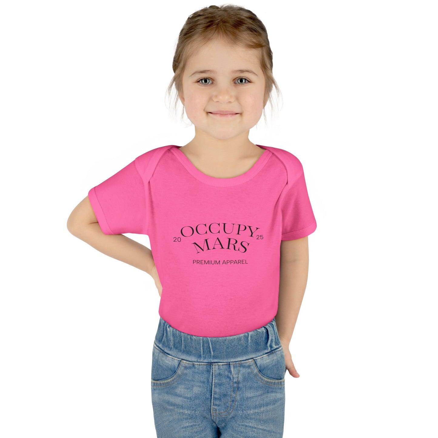 Occupy Mars Infant Bodysuit, Baby Gift, Space Theme Clothing, Cute Baby Outfit, Nursery Decor, Unique Baby Shower Gift