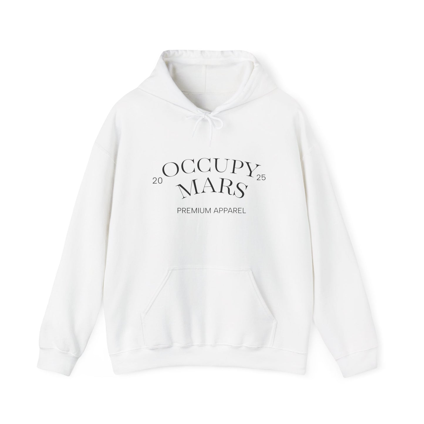 Hooded Occupy Mars Sweatshirt - Casual Comfort, Perfect for Everyday Wear, Gifts for Space Enthusiasts, Cozy Fashion