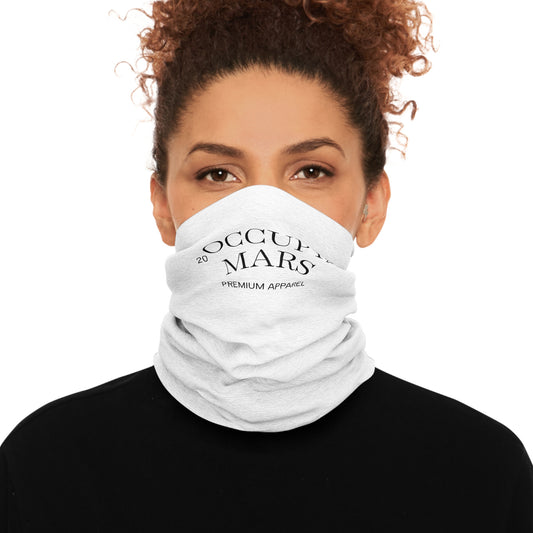 Occupy Mars Tube Scarf - Stylish Neck Warmer, Trendy Fashion Accessory, Gift for Space Lovers, Unisex Scarf, Cozy for Outdoor Adventures