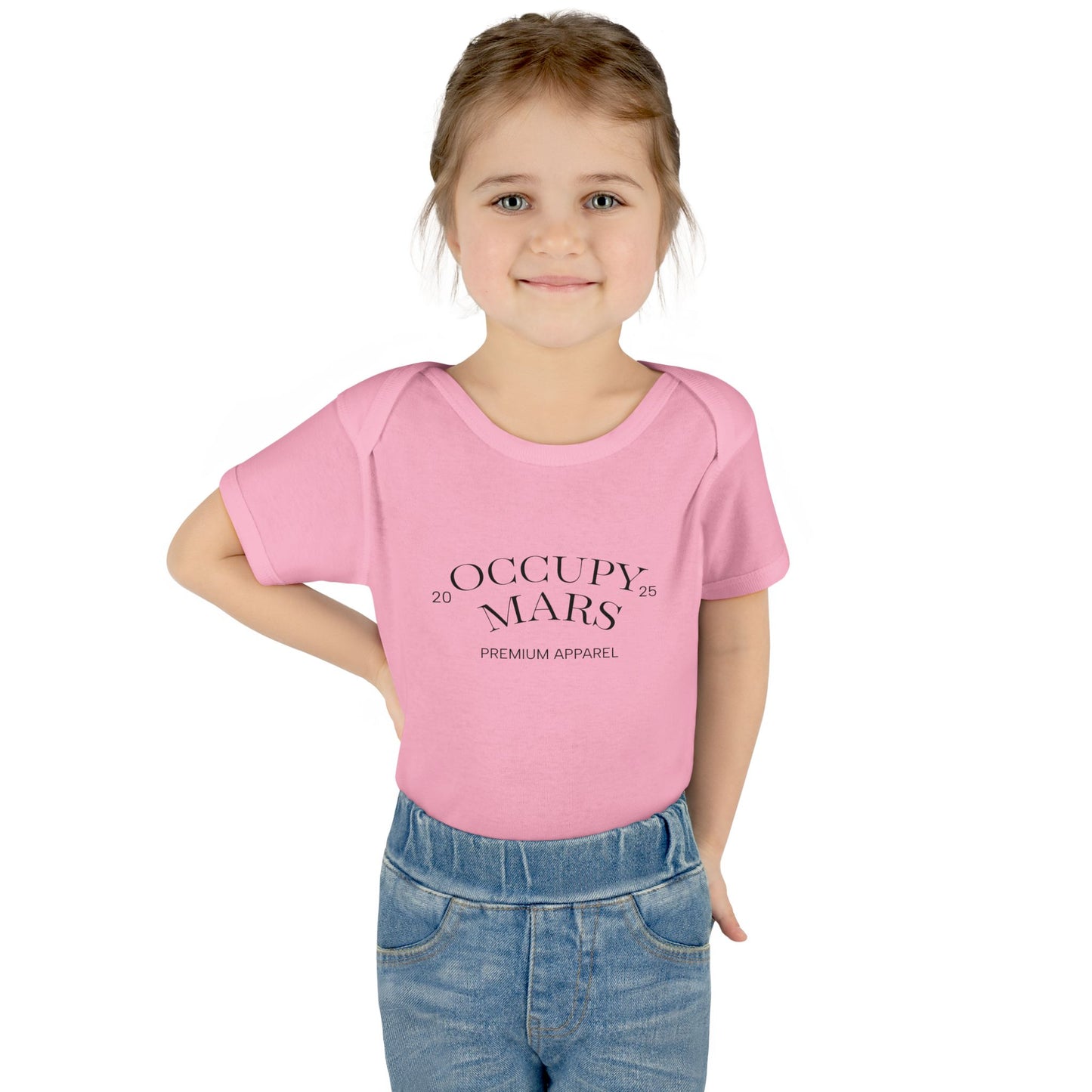 Occupy Mars Infant Bodysuit, Baby Gift, Space Theme Clothing, Cute Baby Outfit, Nursery Decor, Unique Baby Shower Gift
