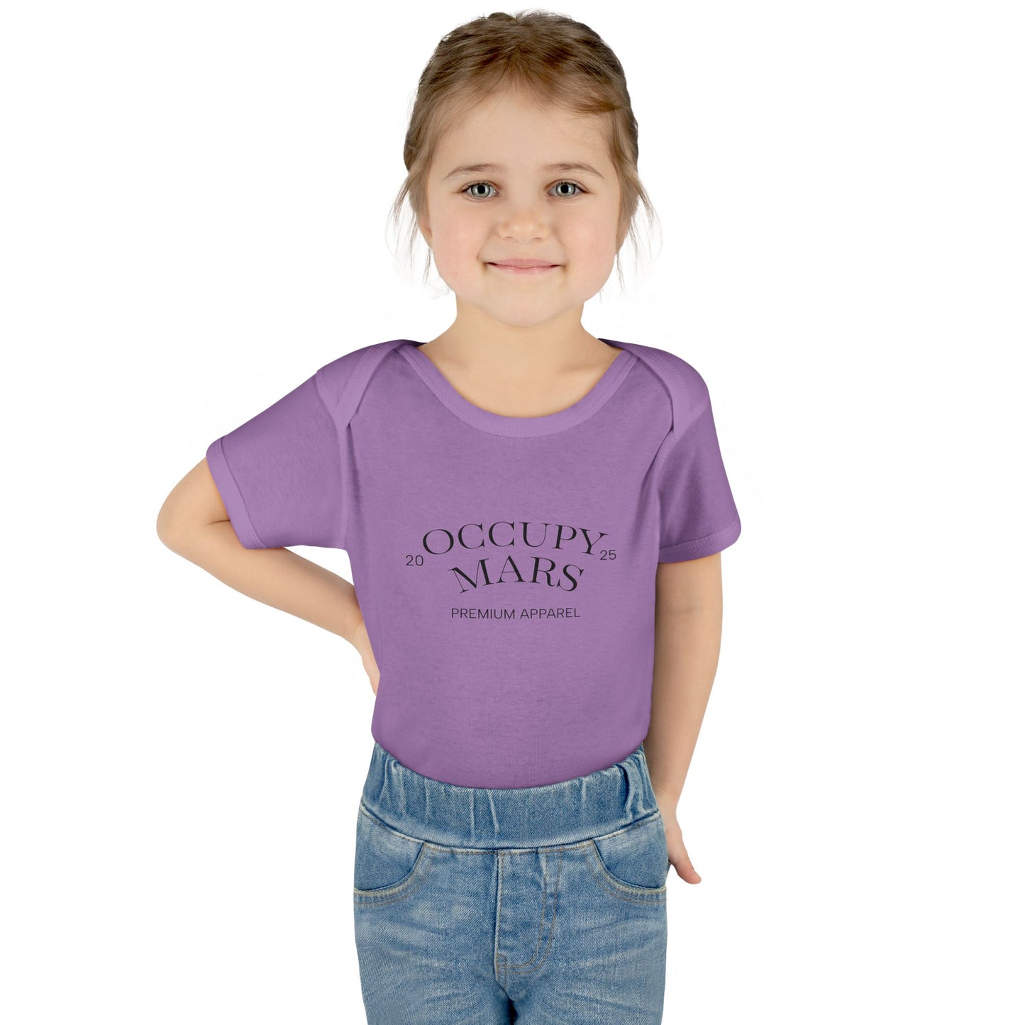 Occupy Mars Infant Bodysuit, Baby Gift, Space Theme Clothing, Cute Baby Outfit, Nursery Decor, Unique Baby Shower Gift