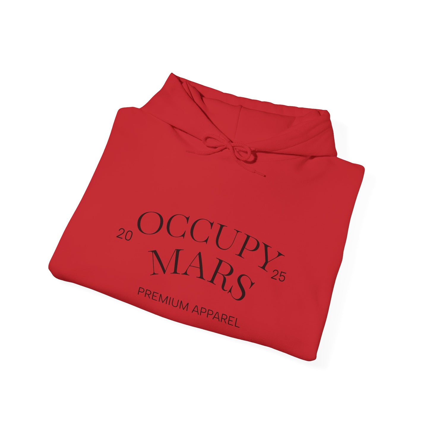 Hooded Occupy Mars Sweatshirt - Casual Comfort, Perfect for Everyday Wear, Gifts for Space Enthusiasts, Cozy Fashion