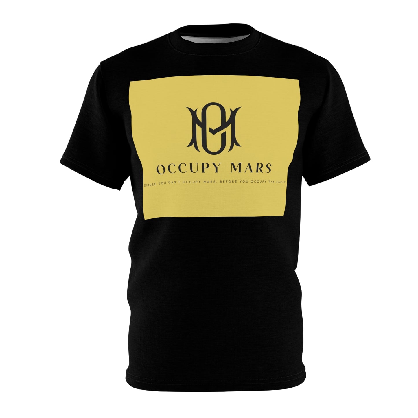 Unisex Graphic Tee - Occupy Mars Apparel, Space Lover Gift, Casual Wear, Unique Statement Shirt, Eco-Friendly Fashion