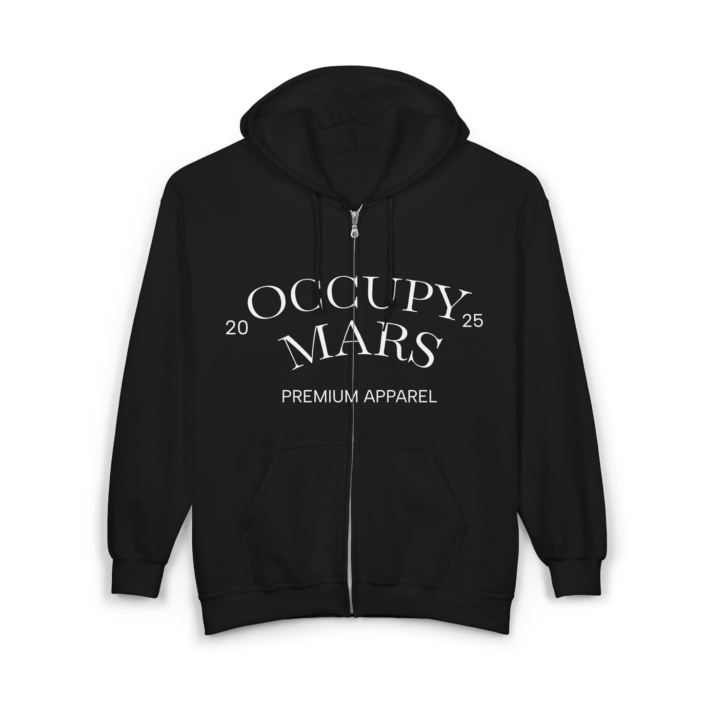 Full Zip Hooded OCCUPY MARS Sweatshirt