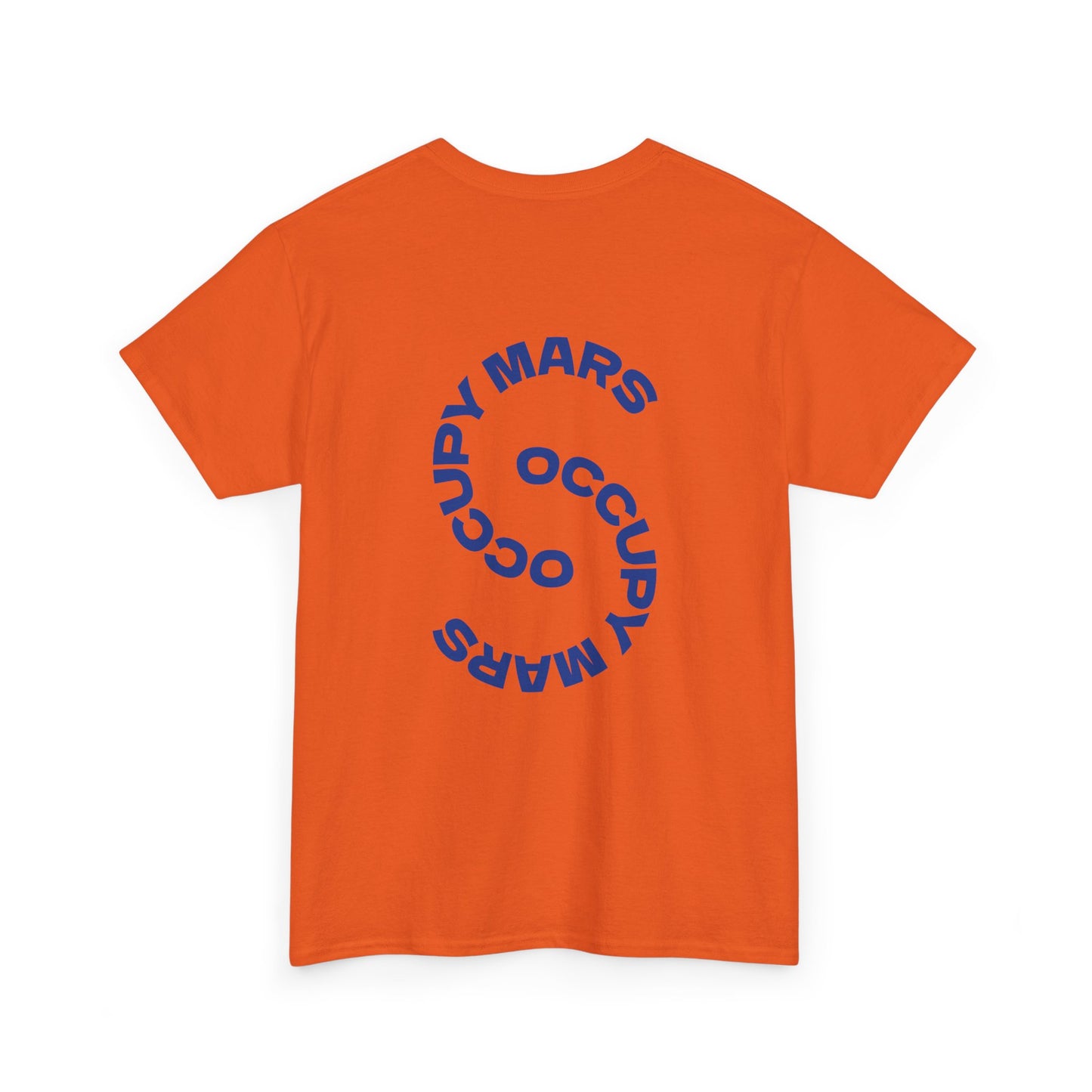Unisex Heavy Cotton Occupy Mars Tee | Trendy Graphic Tee, Space T-Shirt, Casual Outfit, Gift for Science Lovers, Everyday Wear