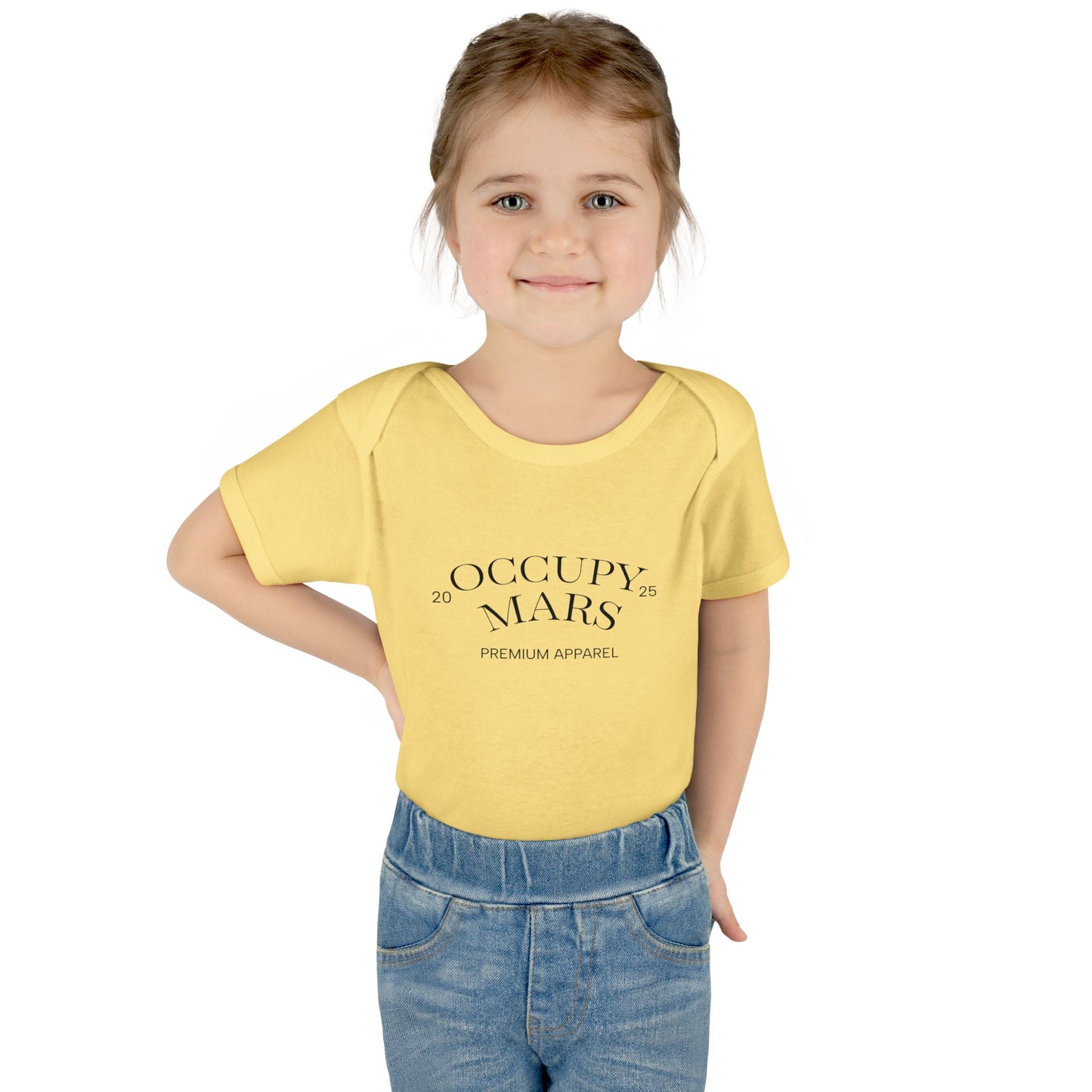 Occupy Mars Infant Bodysuit, Baby Gift, Space Theme Clothing, Cute Baby Outfit, Nursery Decor, Unique Baby Shower Gift