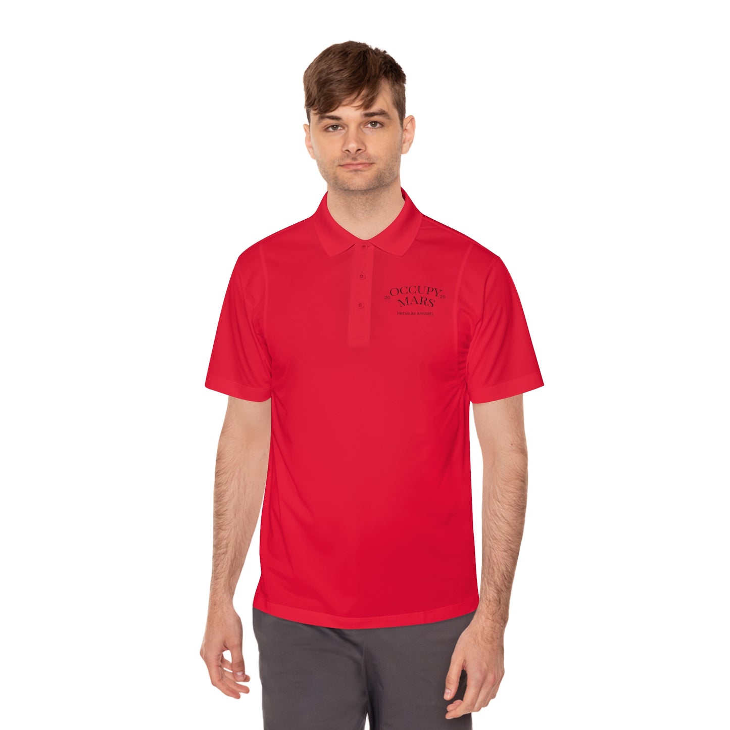 Men's Sport Occupy Mars Shirt with Artistic Mars Design, Casual Wear, Comfortable Athletic Shirt, Gift for Outdoor Activities, Perfect for [...]