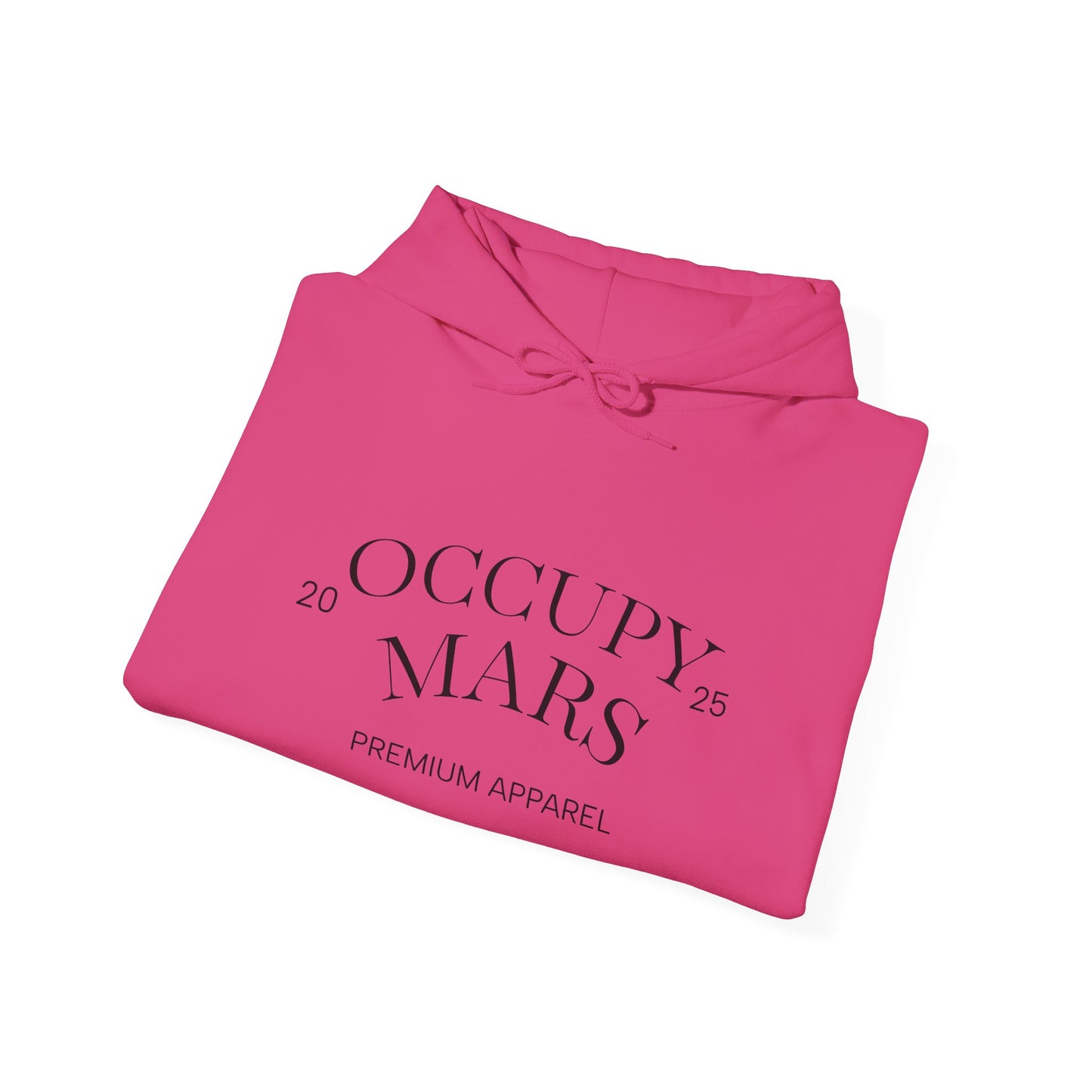 Hooded Occupy Mars Sweatshirt - Casual Comfort, Perfect for Everyday Wear, Gifts for Space Enthusiasts, Cozy Fashion