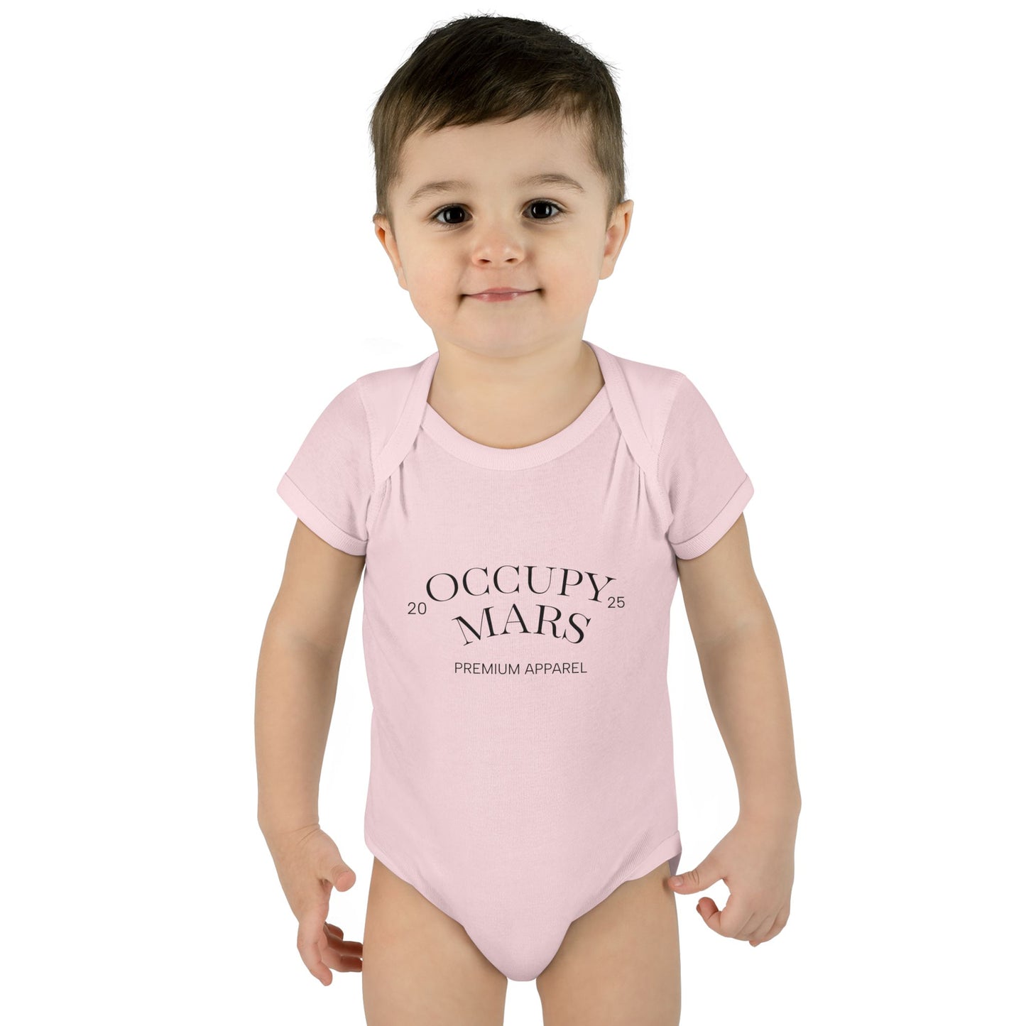 Occupy Mars Infant Bodysuit, Baby Gift, Space Theme Clothing, Cute Baby Outfit, Nursery Decor, Unique Baby Shower Gift