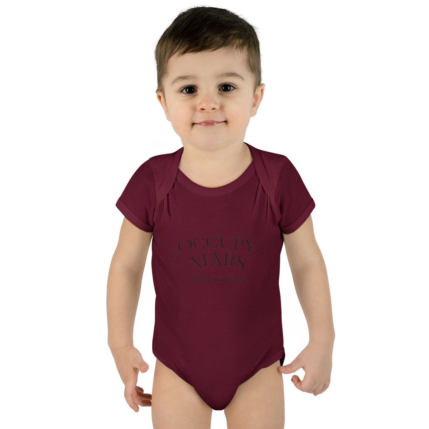 Occupy Mars Infant Bodysuit, Baby Gift, Space Theme Clothing, Cute Baby Outfit, Nursery Decor, Unique Baby Shower Gift